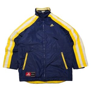 Vintage 90's Adidas Teamwear Performance Windbreaker Jacket